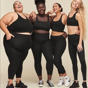 Girlfriend Black Leggings